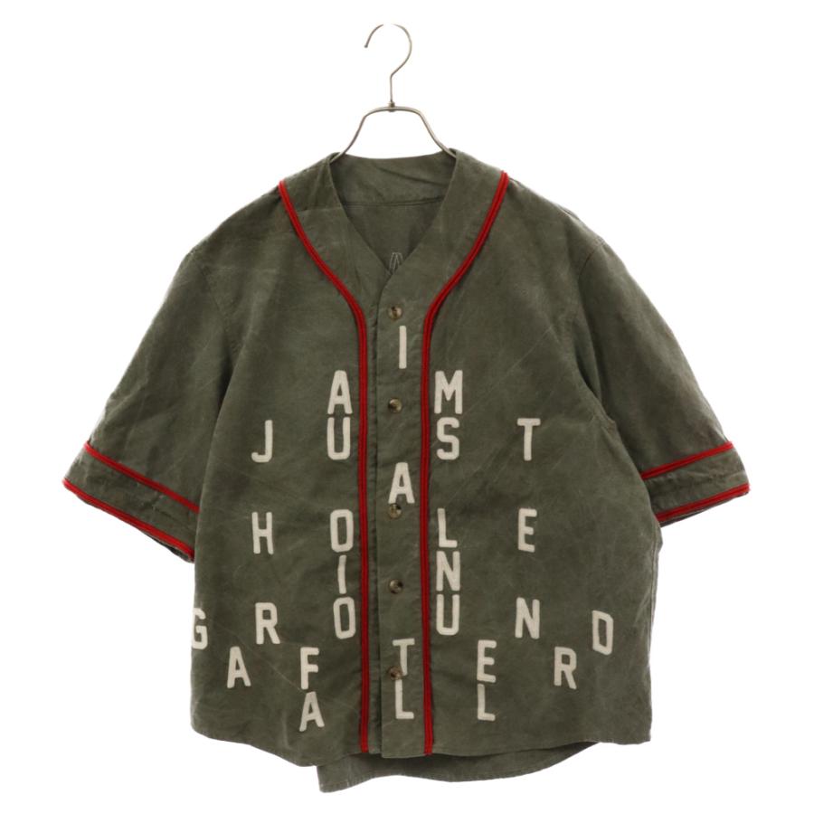 READYMADE READY MADE レディメイド 21AW BASEBALL SHIRT ワッペン 