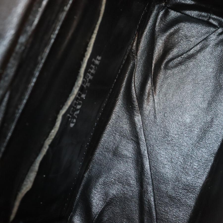 90s Jean Paul GAULTIER 本革 レザー ミニショルダーバッグ 90s Jean Paul GAULTIER 本革 レザー ミニショルダーバッグ 【公式通販】