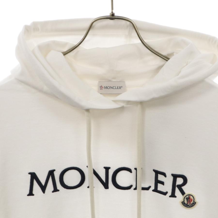 MONCLER（モンクレール） 24AW HOODIE ロゴ刺繍 プルオーバー フーディ