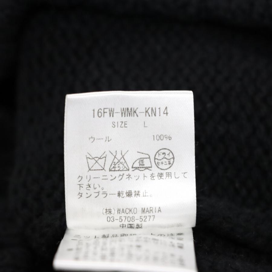 WACKO MARIA（ワコマリア） 16AW KNIFE PATTERN NORDIC SWEATER ナイフ