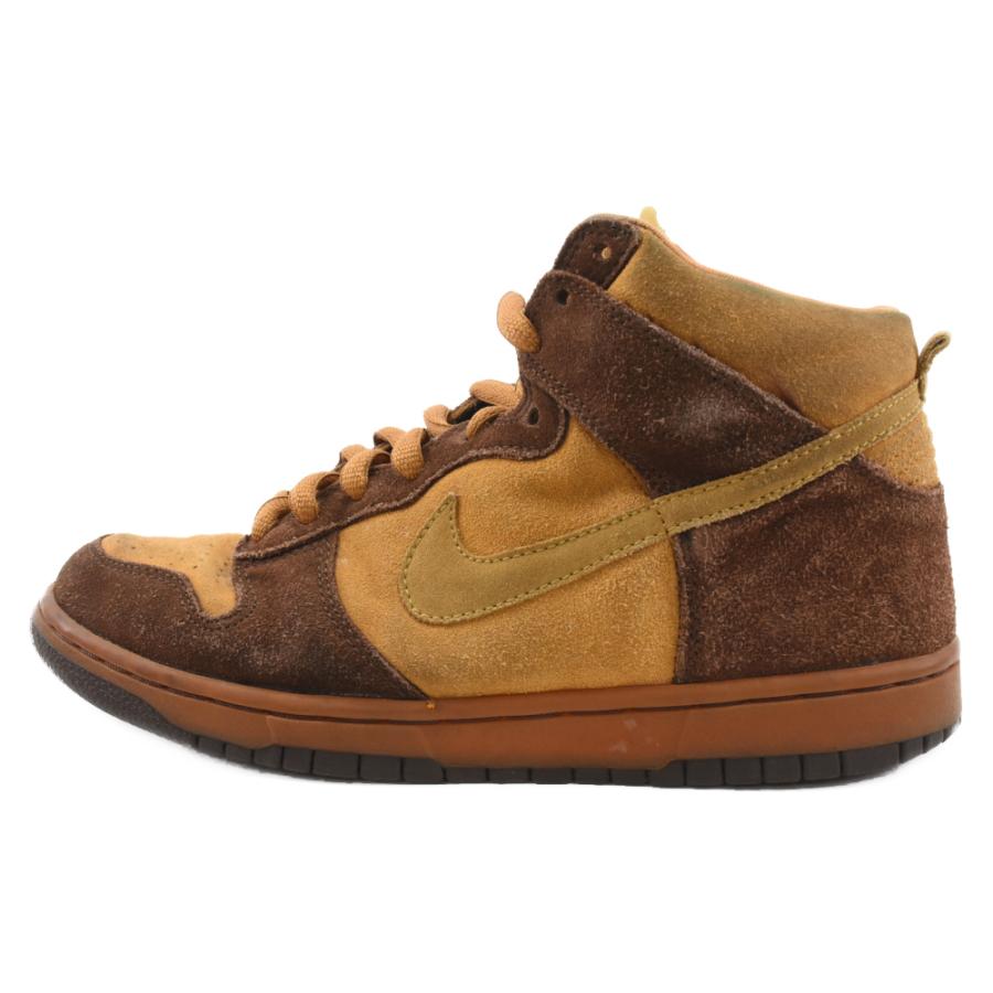 Nike SB ナイキエスビー 【観賞用 2009年製】 DUNK HIGH BROWN PACK