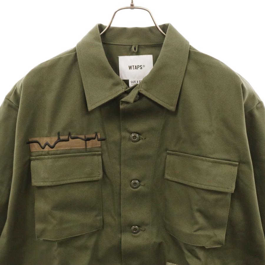 WTAPS ダブルタップス 21AW JUNGLE 01/LS/COTTON.TWILL ジャングル 