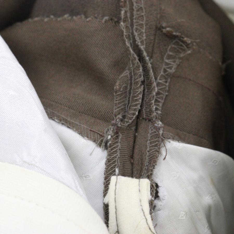 vintage ラミーリネン　ワイドパンツ　スラックス　2tac バギー　W36 vintage ラミーリネンワイドパンツスラックス2tac バギーW36