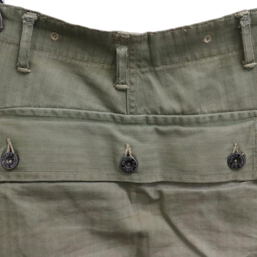 ヴィンテージ 40S USMC P-44 HBT Trousers モンキーパンツ ヴィンテージ 40S USMC P-44 HBT Trousers モンキーパンツ