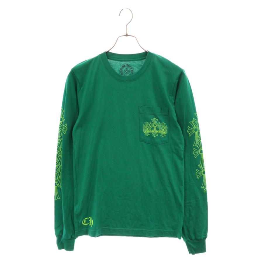 Chrome Hearts CH L S 1 バックセメタリープリント Tシャツ