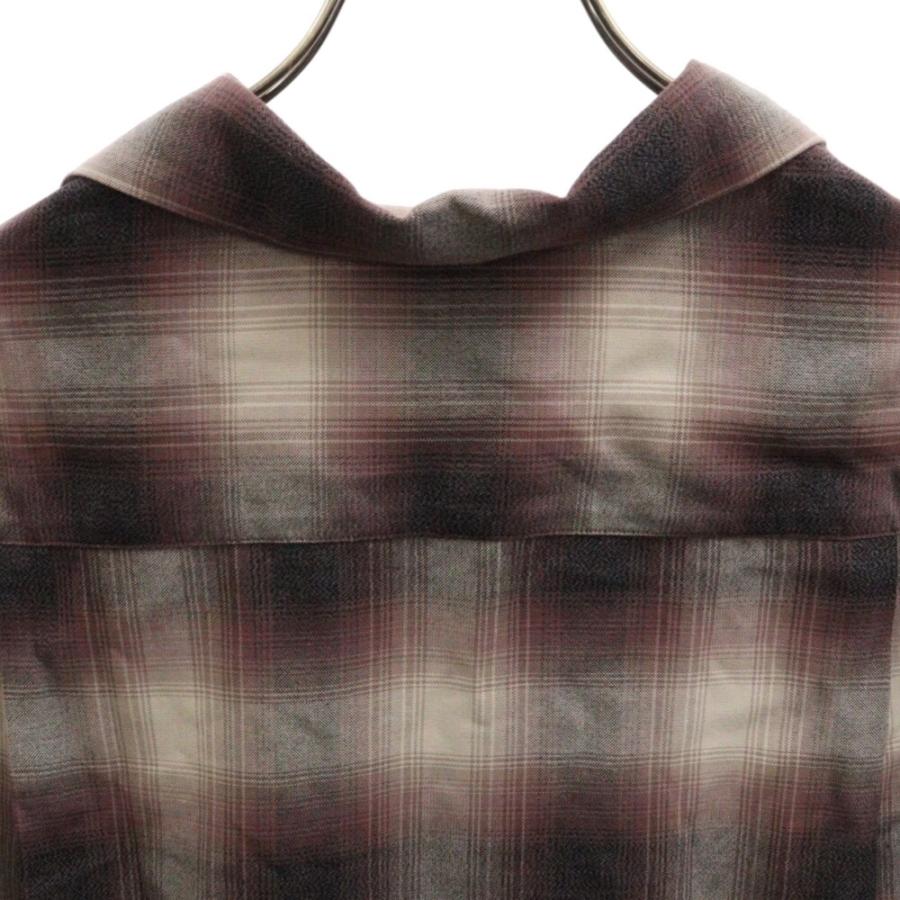 WACKO MARIA ワコマリア 24SS OMBRE CHECK OPEN COLLAR SHIRT WACKO MARIA ワコマリア 24SS OMBRE CHECK OPEN COLLAR SHIRT