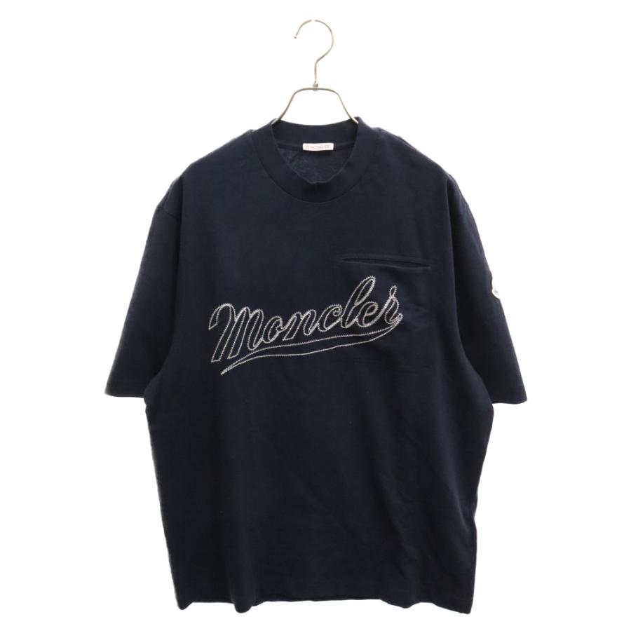 MONCLER モンクレール 22SS SS TSHIRT フロントロゴ 刺繍 フロント 