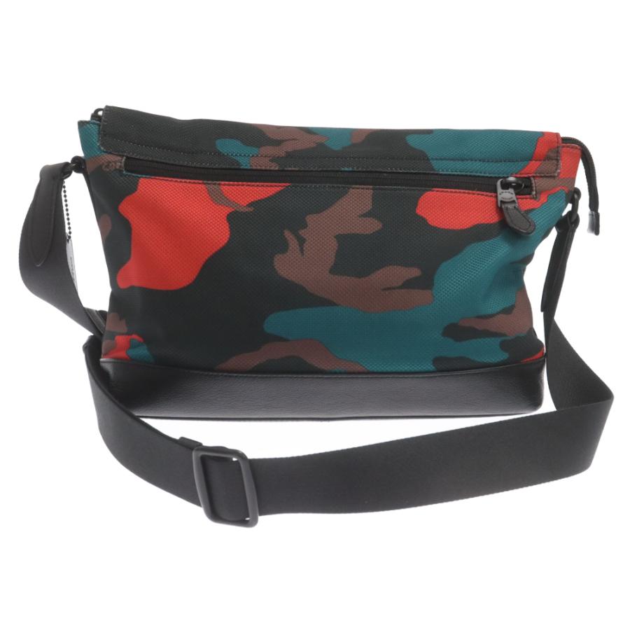 COACH（コーチ） カモフラ キャンバス レザー ショルダーバッグ マルチ