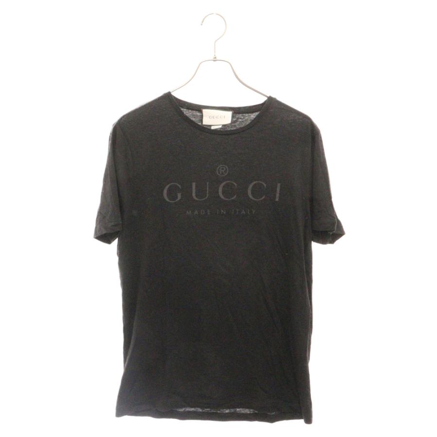 GUCCI グッチ 18SS Tonal Brand Logo Tee トーナルブランド ロゴ 