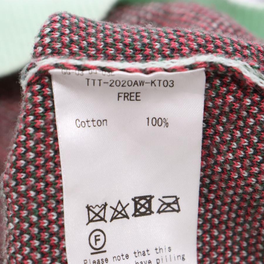 20aw TTT_MSW Flower knit ベスト