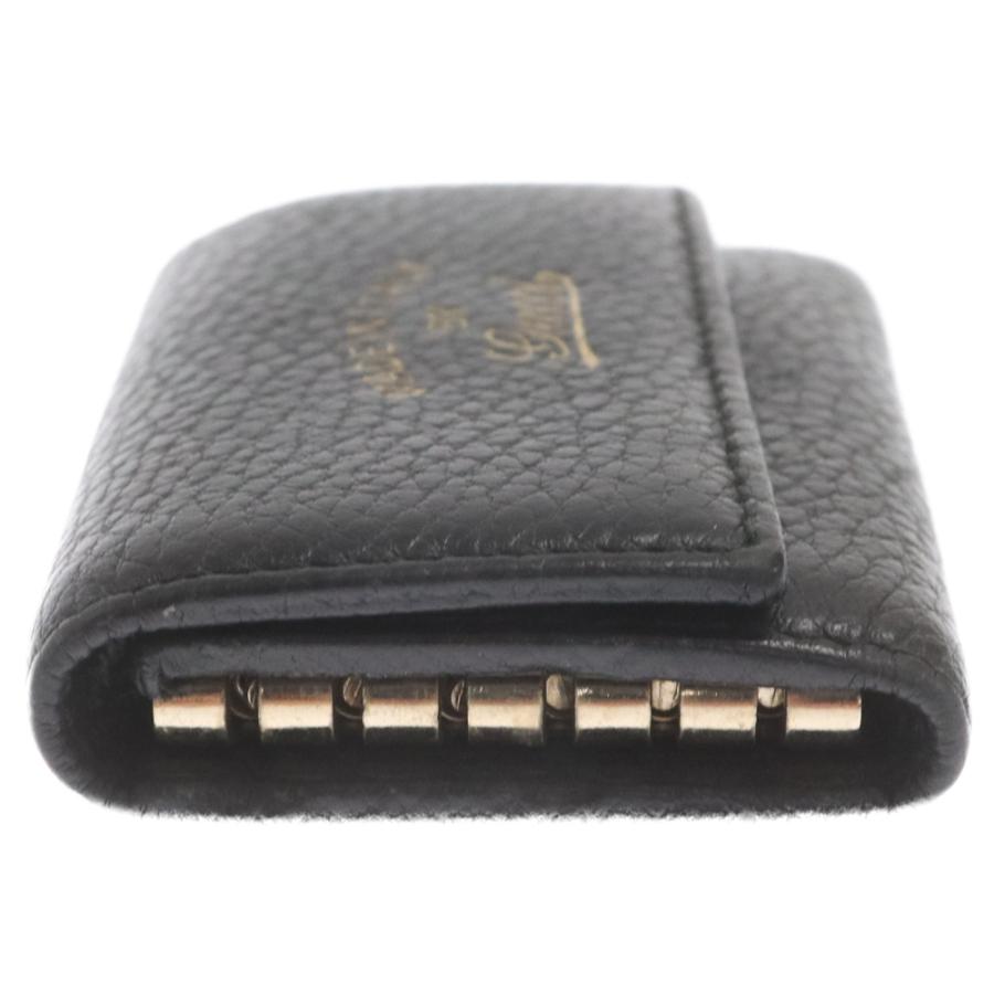 GUCCI グッチ スウィング 6連 レザー キーケース ブラック 354499 0416  