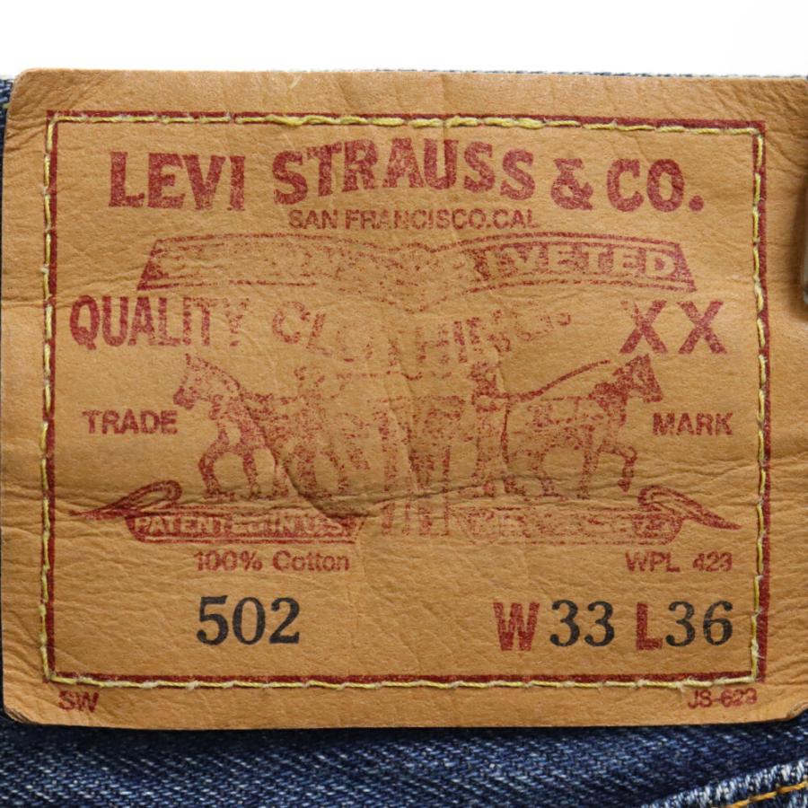 Levi's リーバイス 502XX BIG E復刻 日本製 赤耳 ボタン裏刻印