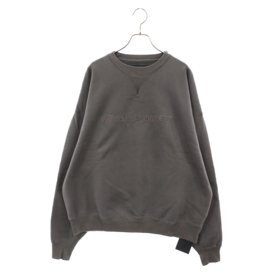 キャサリンハムネット×ネイバーフッド　クルーネック　スウェット　古着 キャサリンハムネット×ネイバーフッド クルーネック スウェット