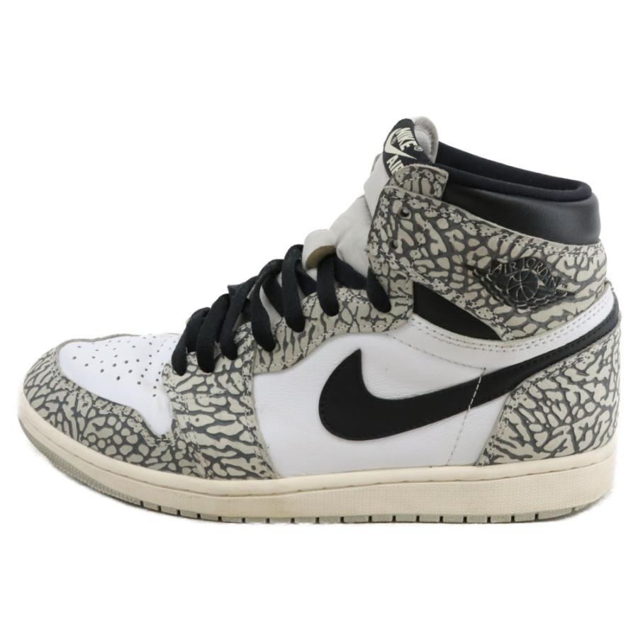 ナイキ AIR JORDAN 1 RETRO HIGH OG WHITE CEMENT エアジョーダン1 