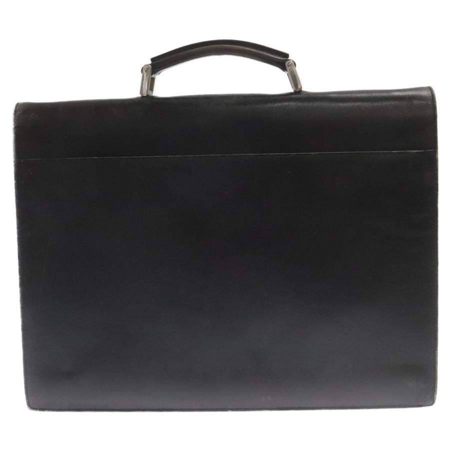 PRADA ブラック ビジネスバッグ ロック付き 【公式通販】