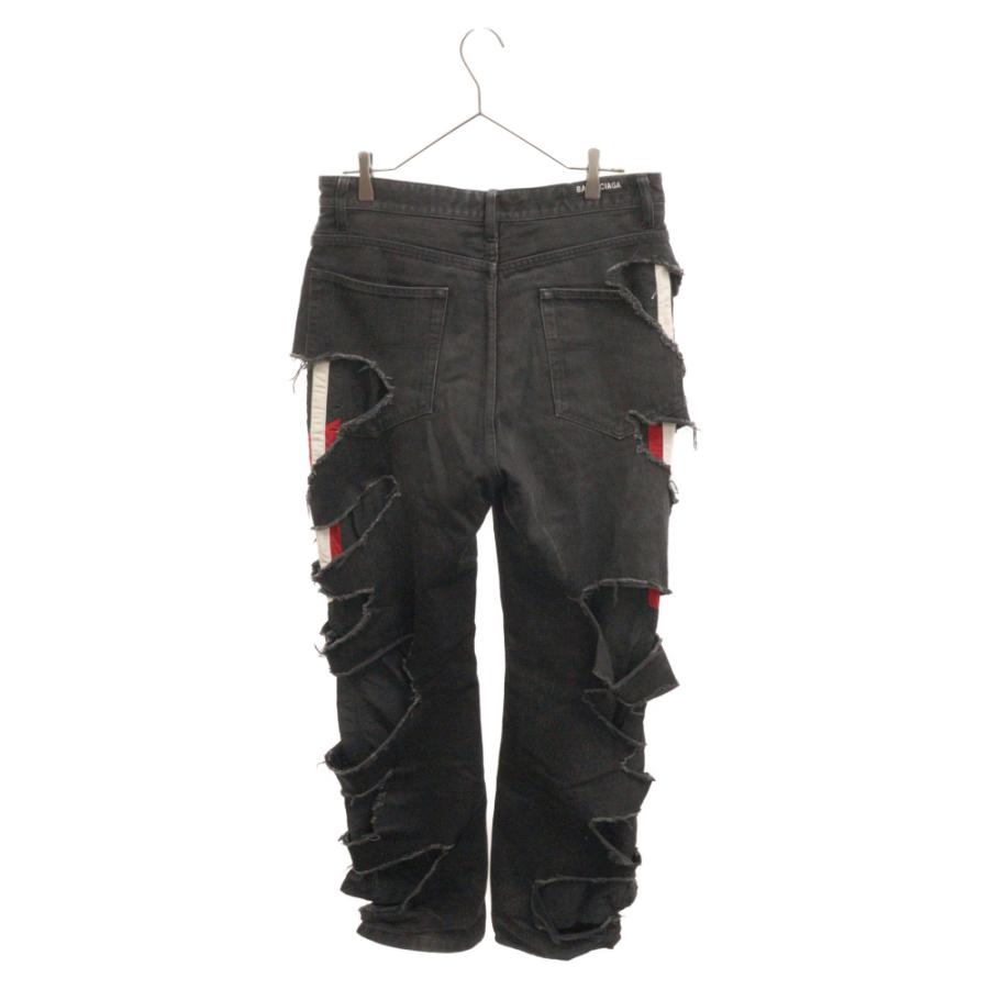 BALENCIAGA バレンシアガ Slashed Loose Fit Pants スラッシュド BALENCIAGA バレンシアガ Slashed Loose Fit Pants スラッシュド