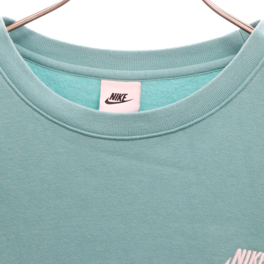 Nike スウェット エメラルドグリーン NIKE（ナイキ） ロゴエンブロイダリー クラブフリース クルーネック