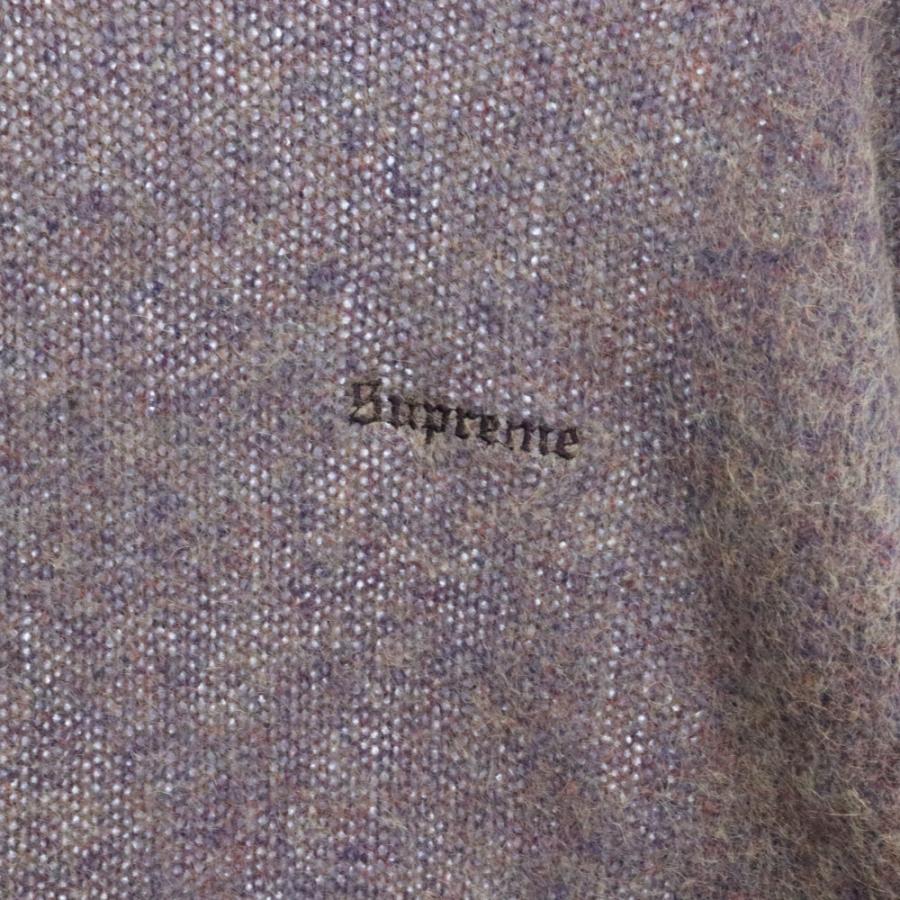 Supreme（シュプリーム） 22AW Mohair Sweater knit ロゴ刺繍 モヘア混