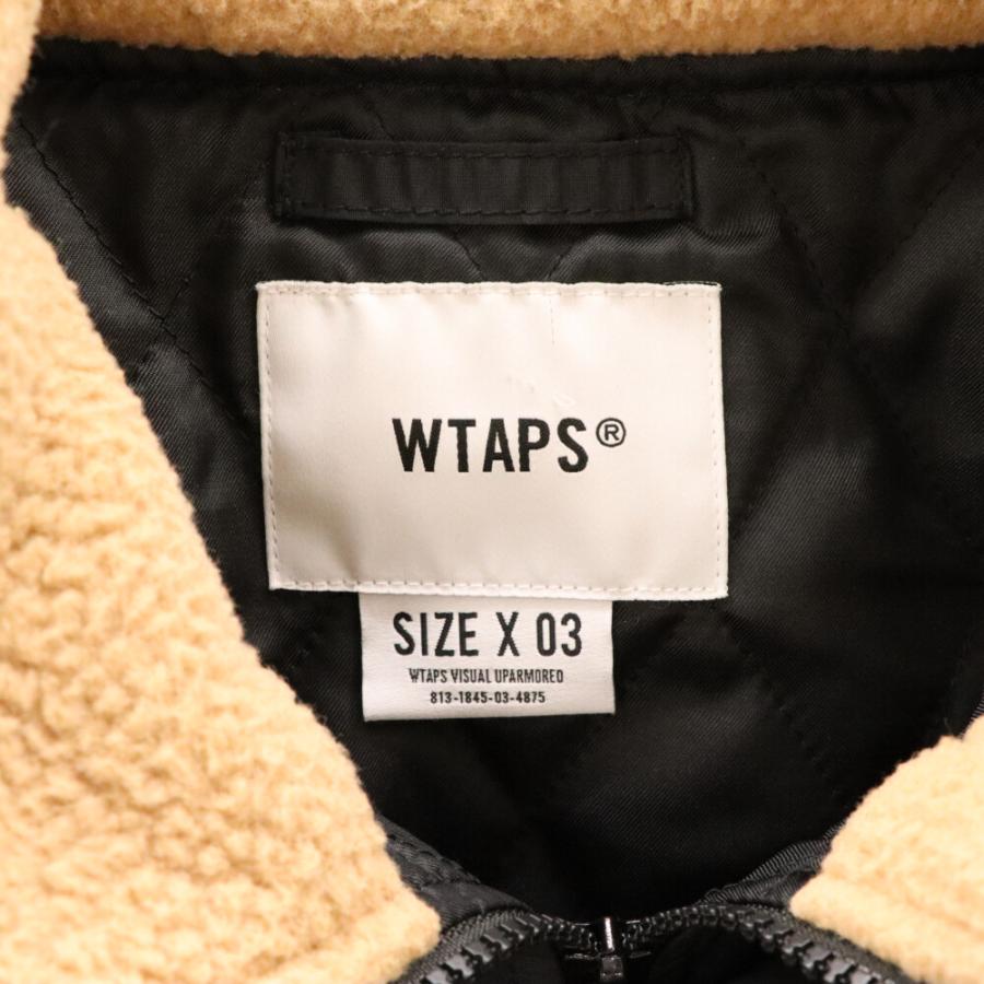 WTAPS ダブルタップス 21AW EAVES JACKET BOA イーブス フリース ボア 