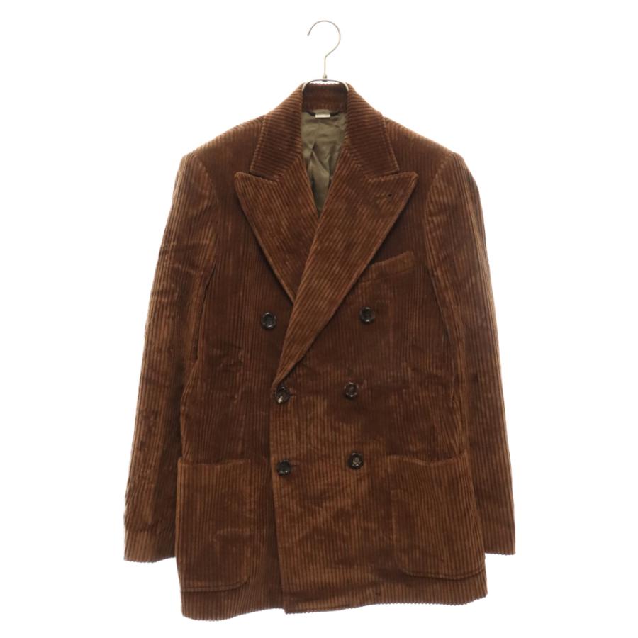 GUCCI グッチ ベルベット コーデュロイ ダブル 3B ジャケット GUCCI グッチ ベルベット コーデュロイ ダブル 3B ジャケット