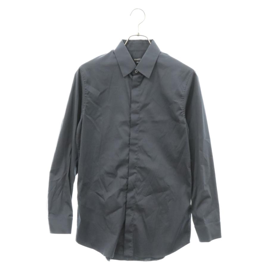 JIL SANDER ジルサンダー フライフロント 比翼長袖シャツ JIL SANDER ジルサンダー フライフロント 比翼長袖シャツ