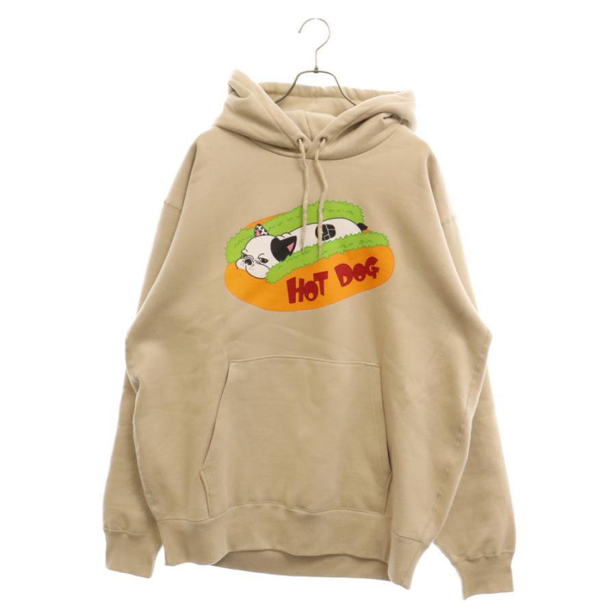 P.i ピーアイ HOTDOG Hoodie ホットドッグプリントフーディー プル 