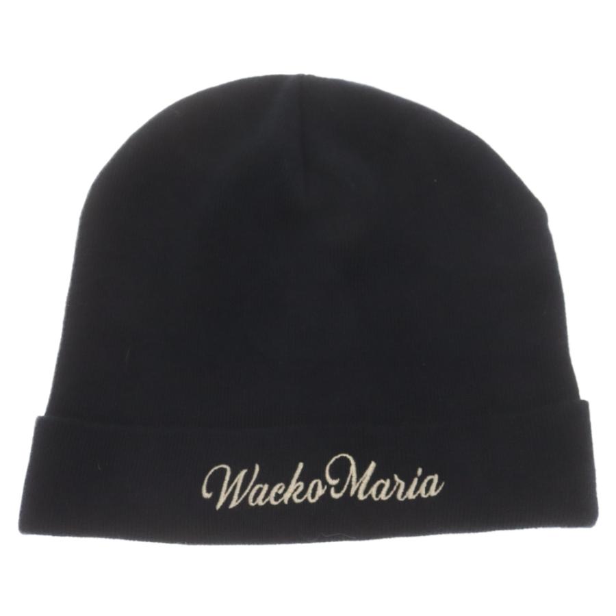 wacko maria ニット キャップ ブラック 黒