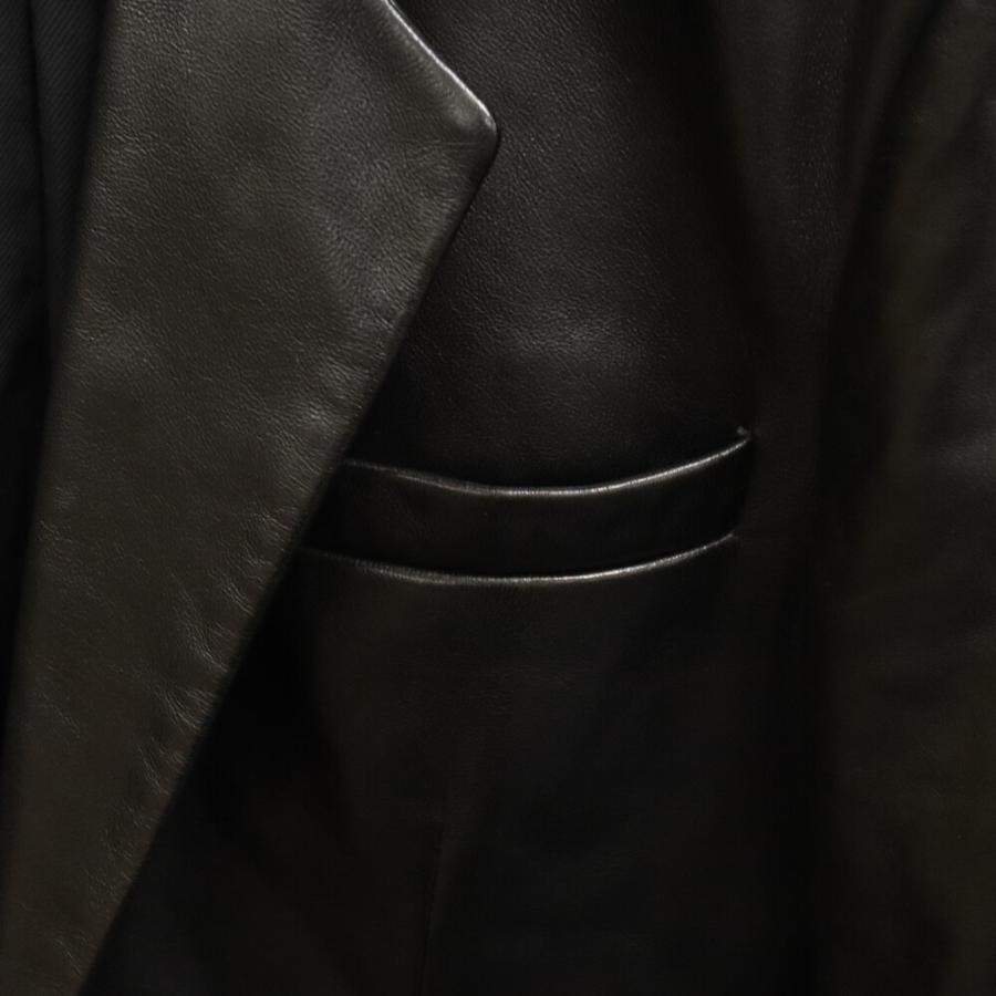 アクネ スティディオス 21SS SUIT JACKETS ラムレザー シングル 