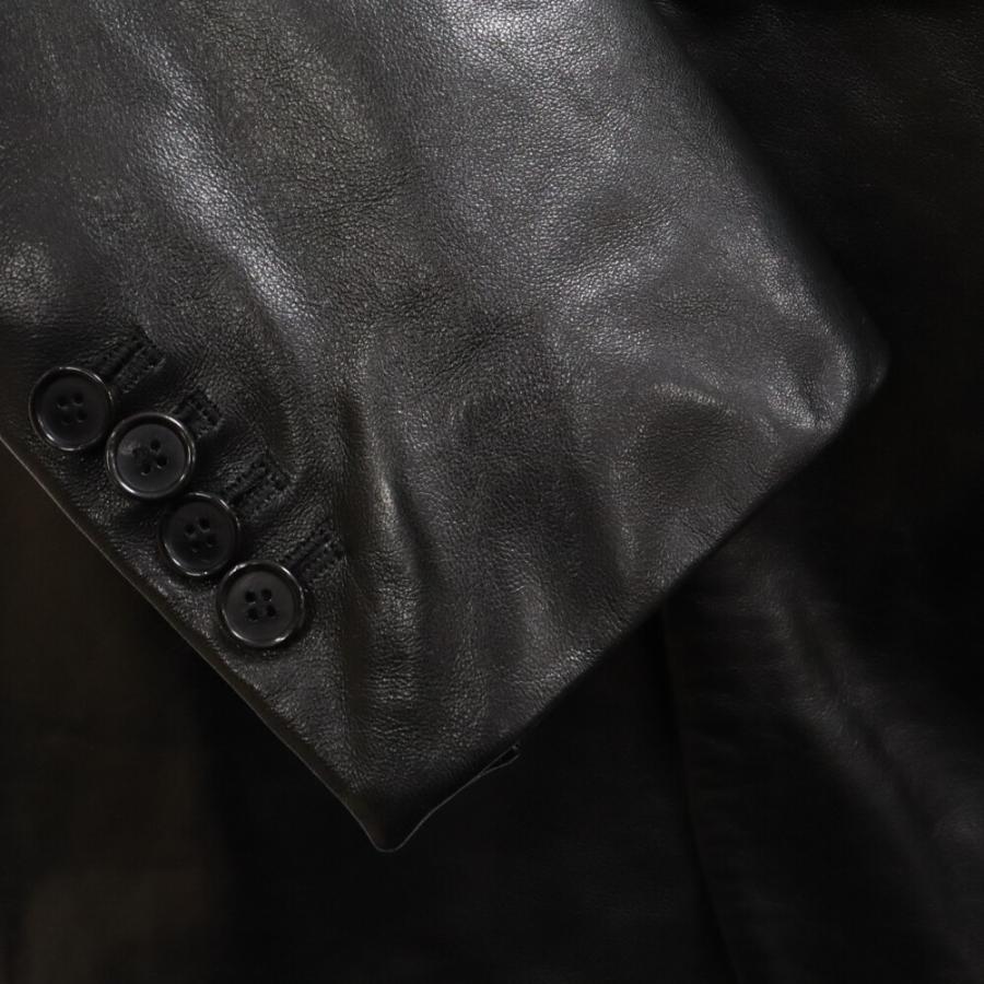 アクネ スティディオス 21SS SUIT JACKETS ラムレザー シングル 