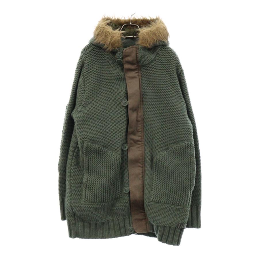 DIESEL ディーゼル ファー付きモッズコート DIESEL KIDS ミリタリージャケット モッズコート DIESEL（ディーゼル