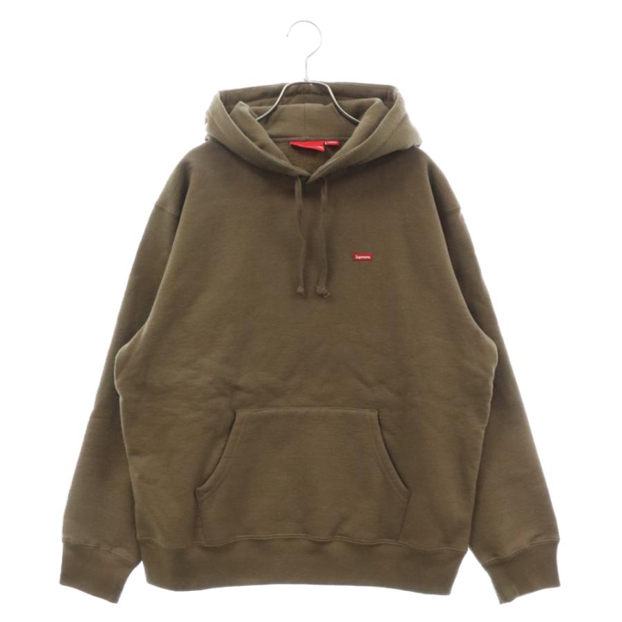 SUPREME シュプリーム 22SS Small Box Hooded Sweatshirt Olive Brown スモールボックスロゴ フーディ スウェット プルオーバーパーカー オリーブブラウン Supreme（シュプリーム） 22SS スモールボックスロゴ フーディ