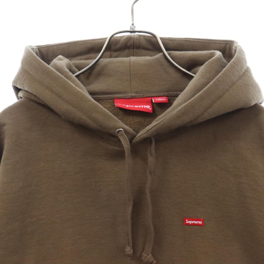 SUPREME シュプリーム 22SS Small Box Hooded Sweatshirt Olive Brown スモールボックスロゴ フーディ スウェット プルオーバーパーカー オリーブブラウン Supreme（シュプリーム） 22SS スモールボックスロゴ フーディ