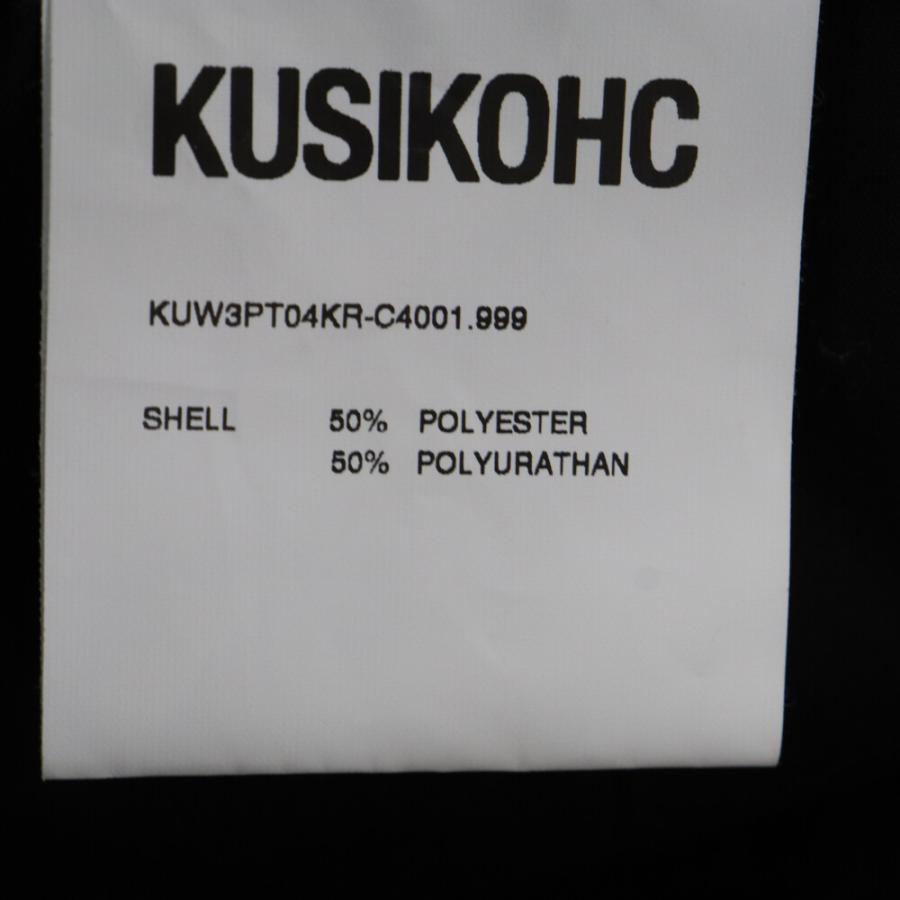 KUSIKOHC クシコック KSK FLOWER RIDER FAUX LEATHER PANTS フラワー