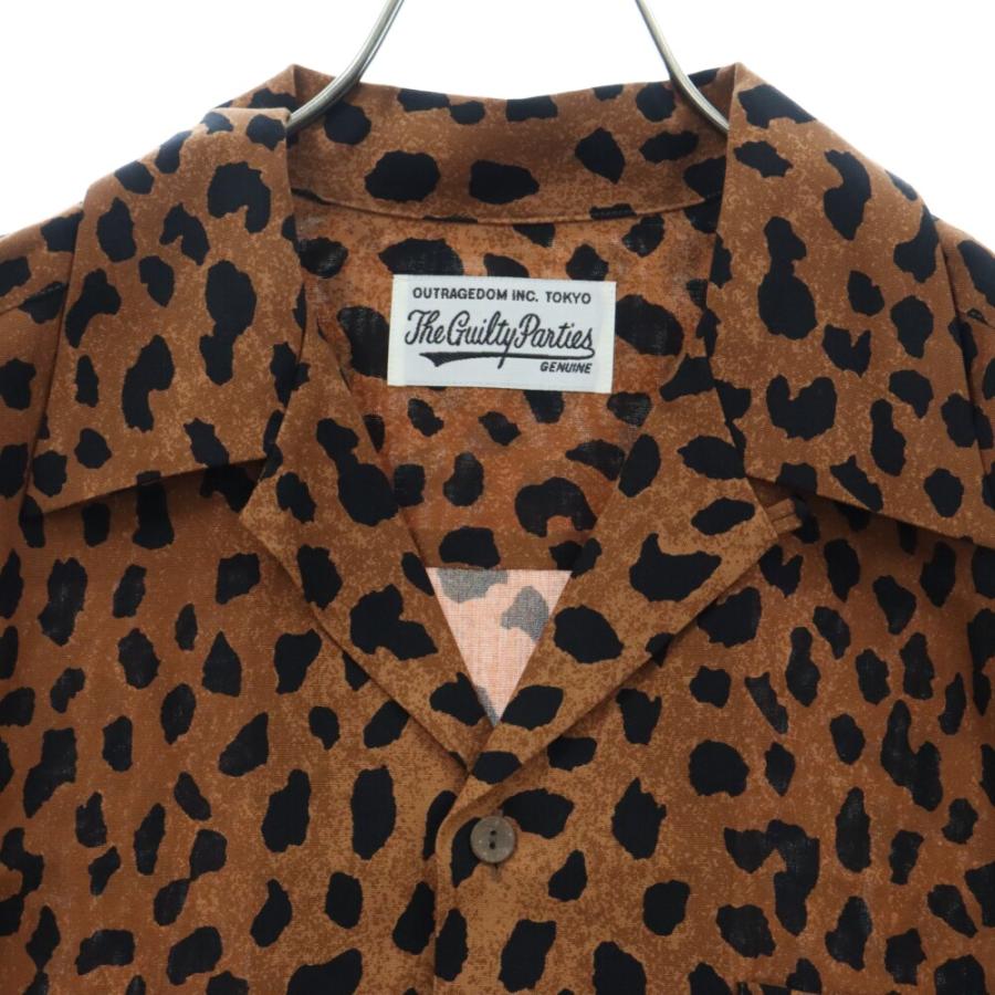 wackomaria 20ssアロハシャツレオパード