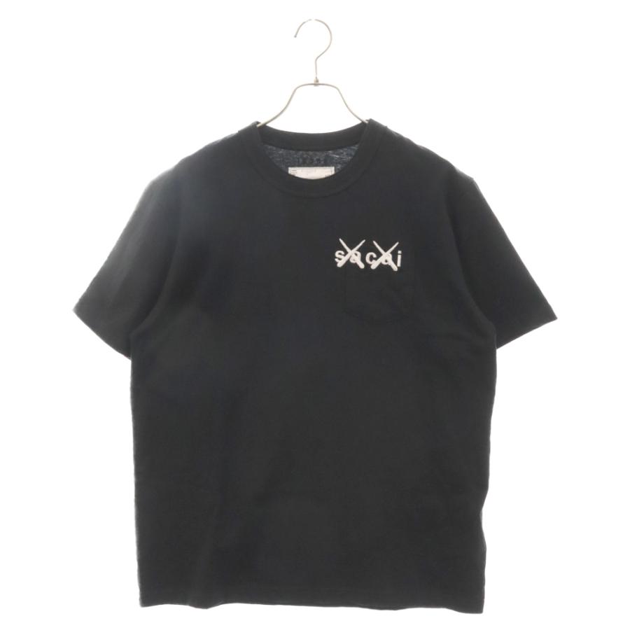 sacai（サカイ） 21AW ×KAWS カウズ ロゴエンブロイダリー フロント 
