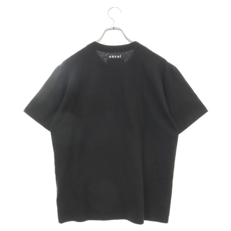 sacai（サカイ） 21AW ×KAWS カウズ ロゴエンブロイダリー フロント