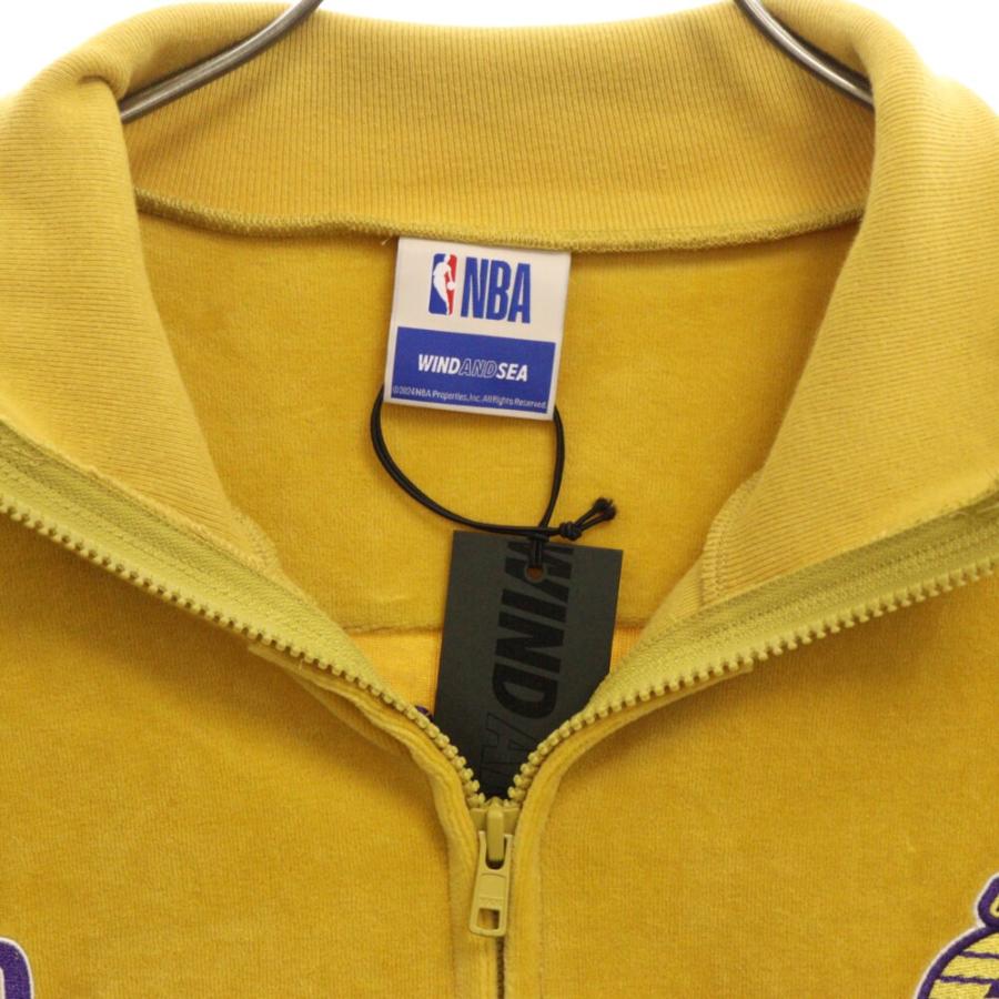 WIND AND SEA ウィンダンシー × NBA LAKERS VELOUR JACKET WIND AND SEA ウィンダンシー × NBA LAKERS VELOUR JACKET