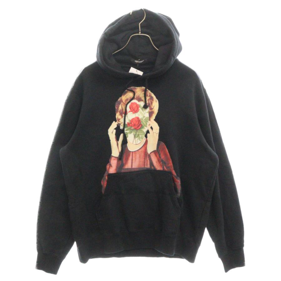 UNDERCOVER アンダーカバー ROSE FACE HOODIE ローズ フェイス 