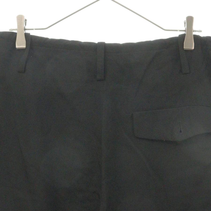Y's ワイズ 17SS WOOL GABARDINE PARACHUTE LACE PANTS ウールギャバジン パラシュートパンツ YD-P13-100 Y's（ワイズ） 17SS WOOL GABARDINE PARACHUTE LACE PANTS ウール