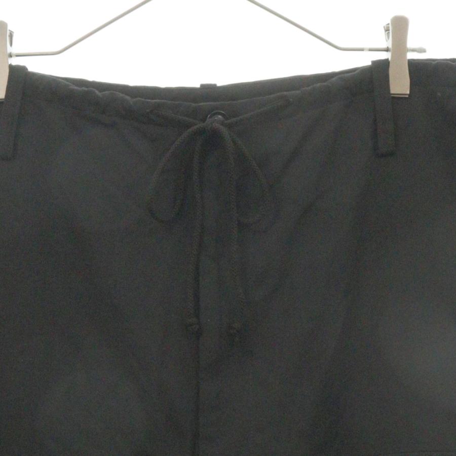 Y's ワイズ 17SS WOOL GABARDINE PARACHUTE LACE PANTS ウールギャバジン パラシュートパンツ YD-P13-100 Y's（ワイズ） 17SS WOOL GABARDINE PARACHUTE LACE PANTS ウール