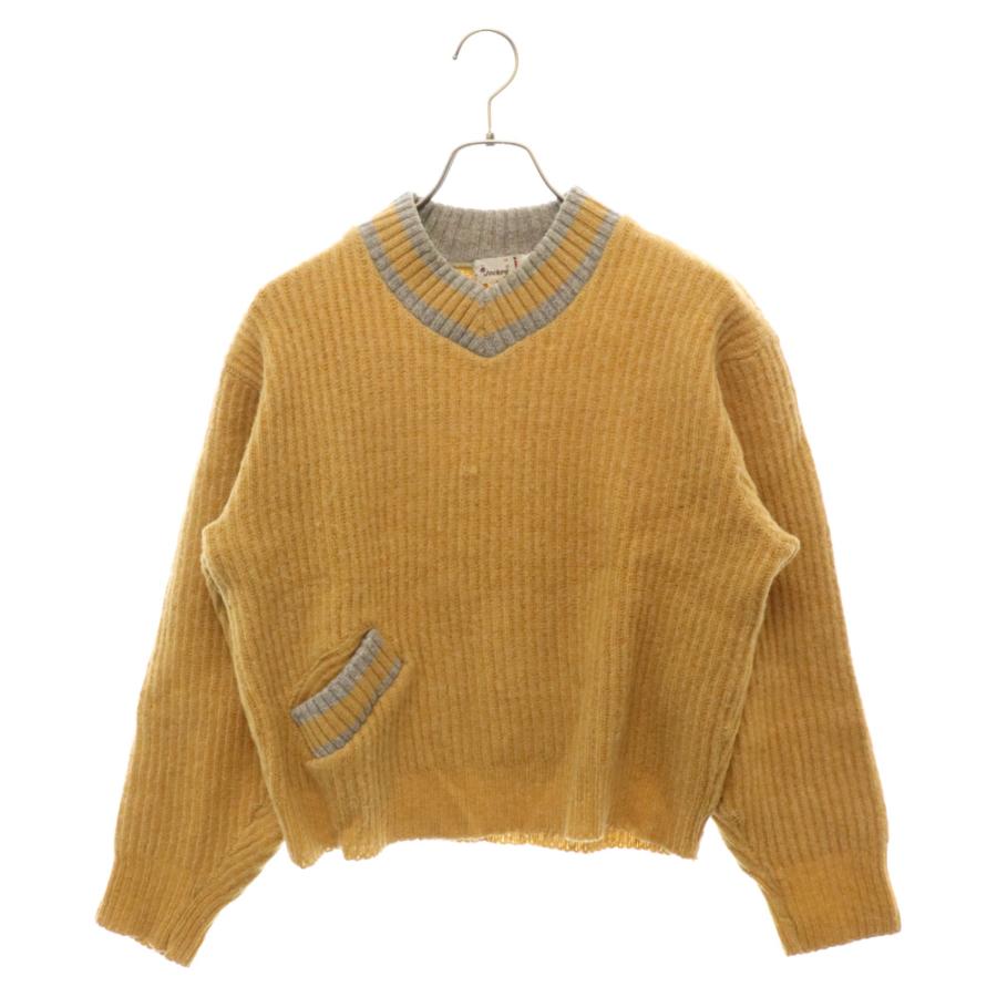 VINTAGE ヴィンテージ JOCKEY サイドポケット付き Vネック ニット 