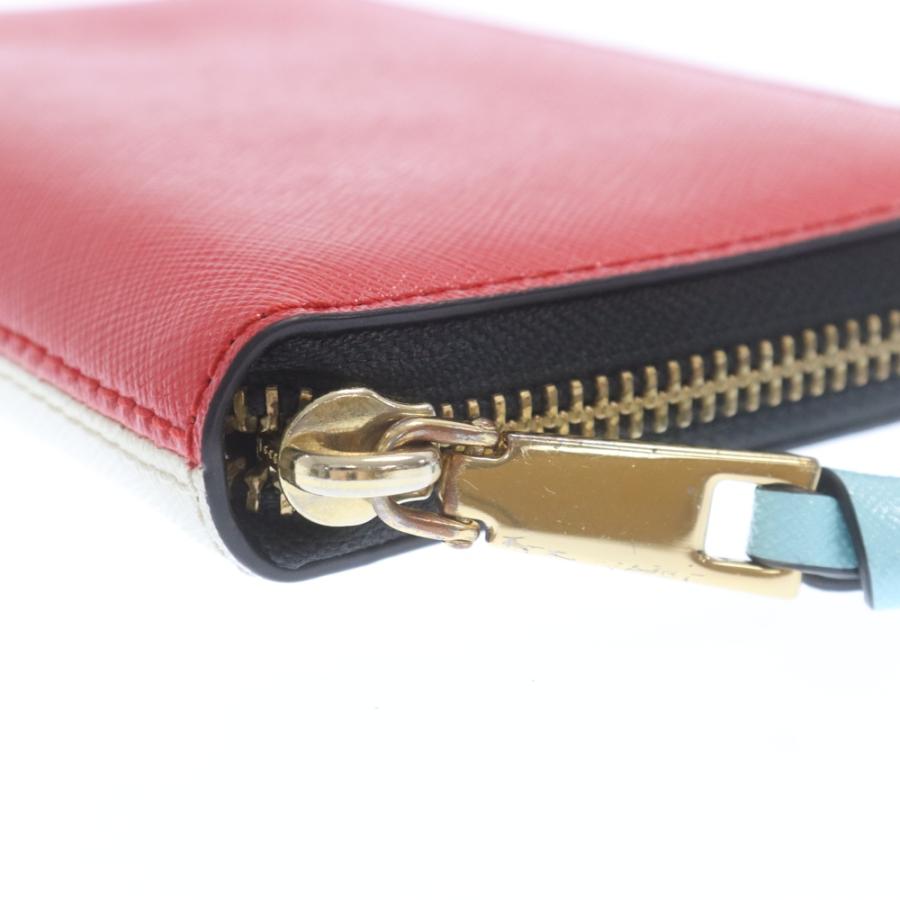 MARC BY JACOBS マーク バイ ジェイコブス 二つ折り レザー ラウンド
