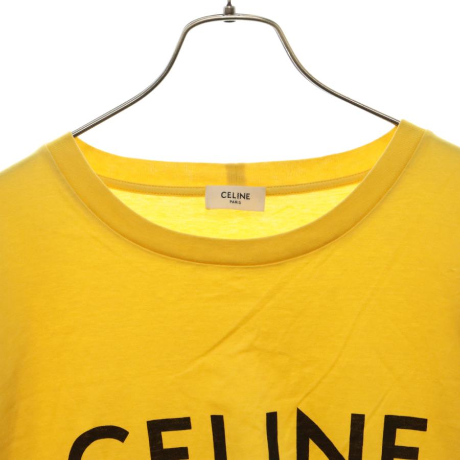 CELINE セリーヌ 22AW LOOSE FIT TEE ロゴプリント ルーズフィット 