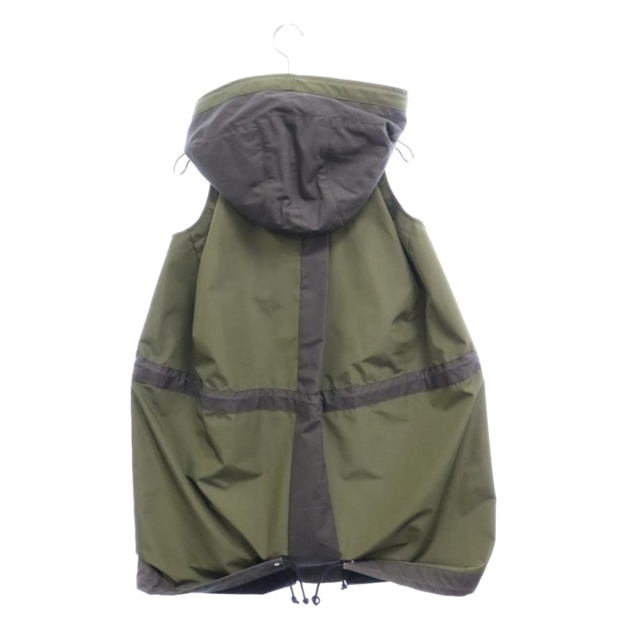 sacai Sacai サカイ 24SS Taffeta Hooded Vest ミリタリー sacai Sacai サカイ 24SS Taffeta Hooded Vest ミリタリー