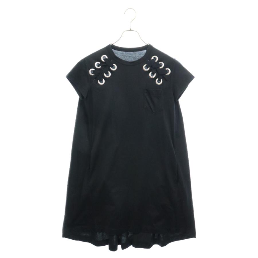 sacai Sacai サカイ ハトメ 半袖カットソー Tシャツ ワンピース sacai Sacai サカイ ハトメ 半袖カットソー Tシャツ ワンピース