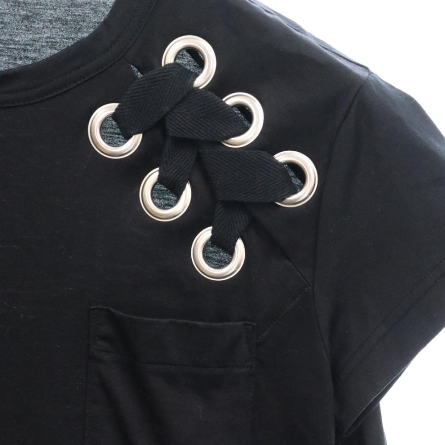 sacai Sacai サカイ ハトメ 半袖カットソー Tシャツ ワンピース sacai Sacai サカイ ハトメ 半袖カットソー Tシャツ ワンピース