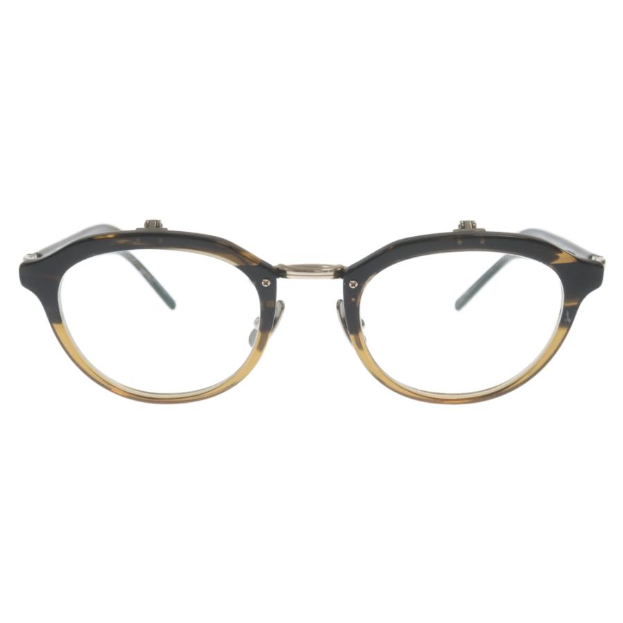 金子眼鏡 カネコガンキョウ 跳ね上げ式 ボストンメガネフレーム 眼鏡  