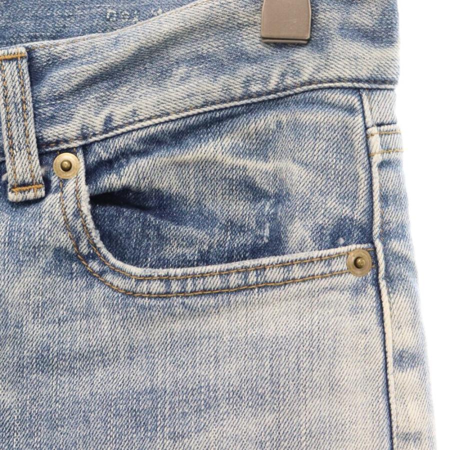 SAINT LAURENT PARIS サンローランパリ 17SS クラッシュ ダメージ加工