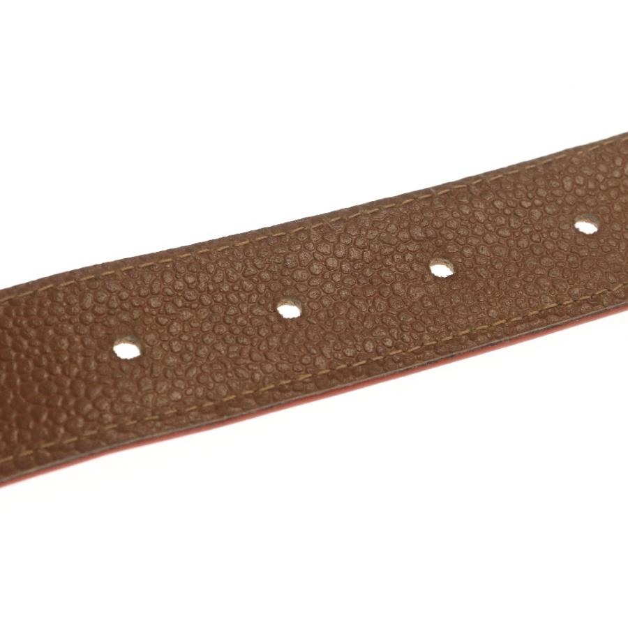 GIANNI VERSACE ジャンニ ヴェルサーチ シルバー 金具 レザー ベルト