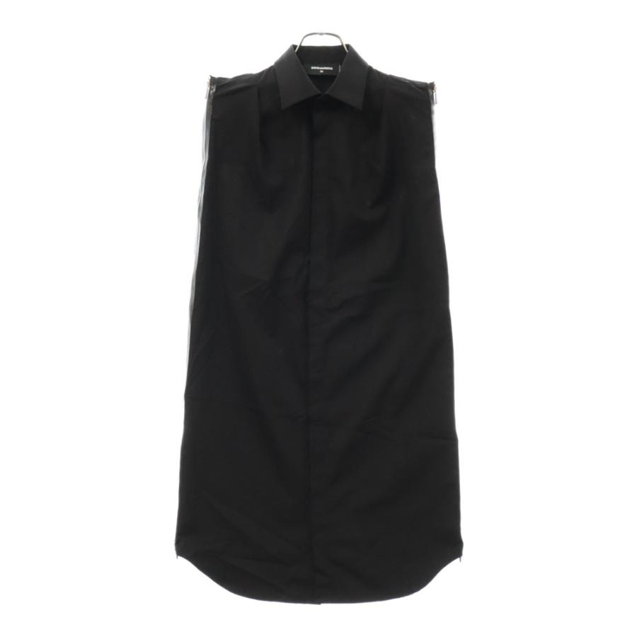 DSQUARED2 ディースクエアード 19SS サイドジップ ノースリーブ ミニ 